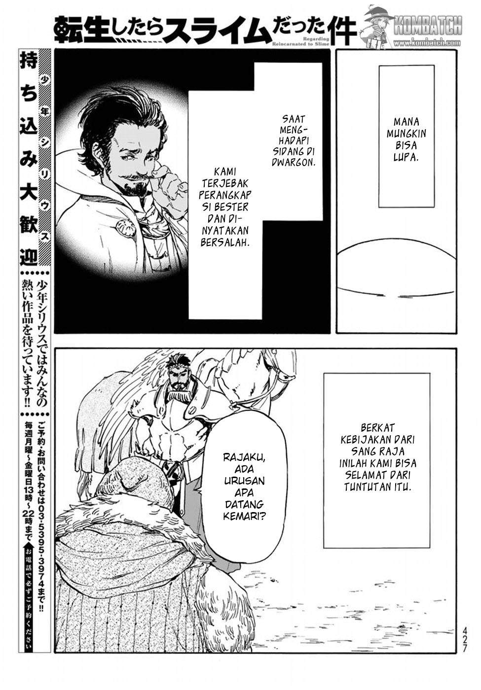 Tensei Shitara Slime Datta Ken Chapter 28 Bahasa Indonesia