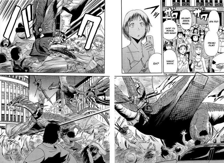 Gate – Jietai Kare no Chi nite, Kaku Tatakeri Chapter 1 Bahasa Indonesia