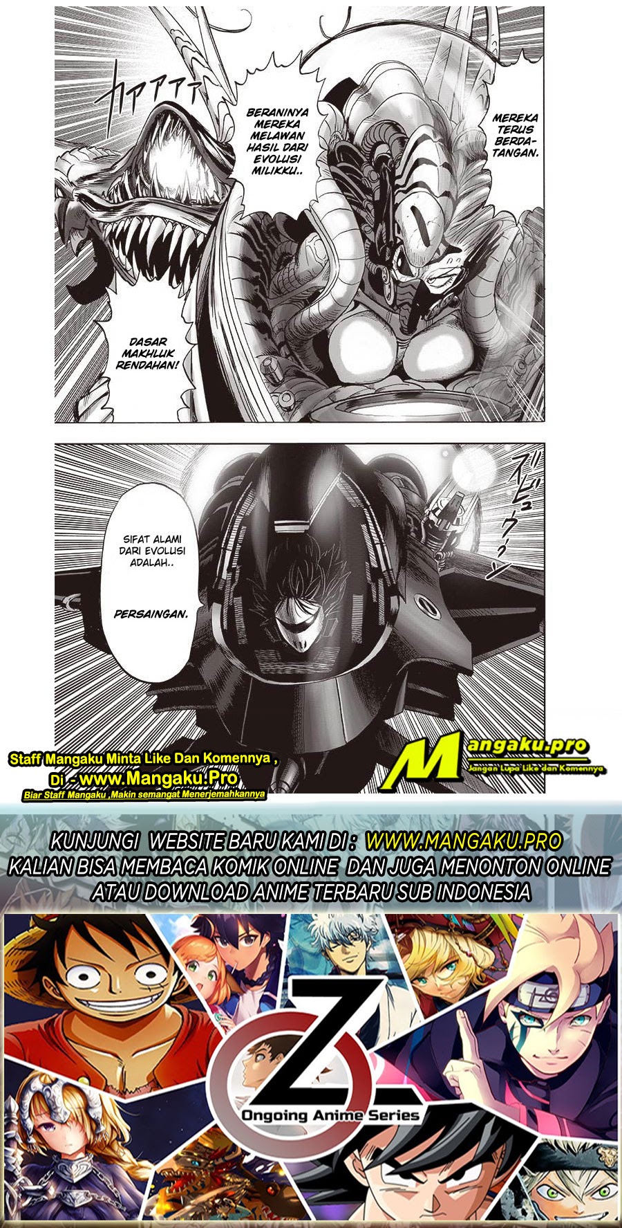 One Punch-Man Chapter 183.2 Bahasa Indonesia