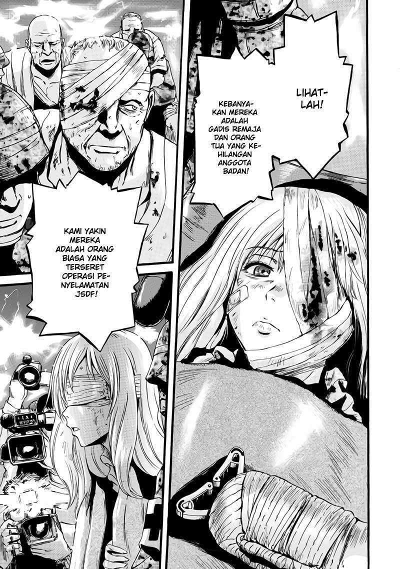 Gate – Jietai Kare no Chi nite, Kaku Tatakeri Chapter 81 Bahasa Indonesia