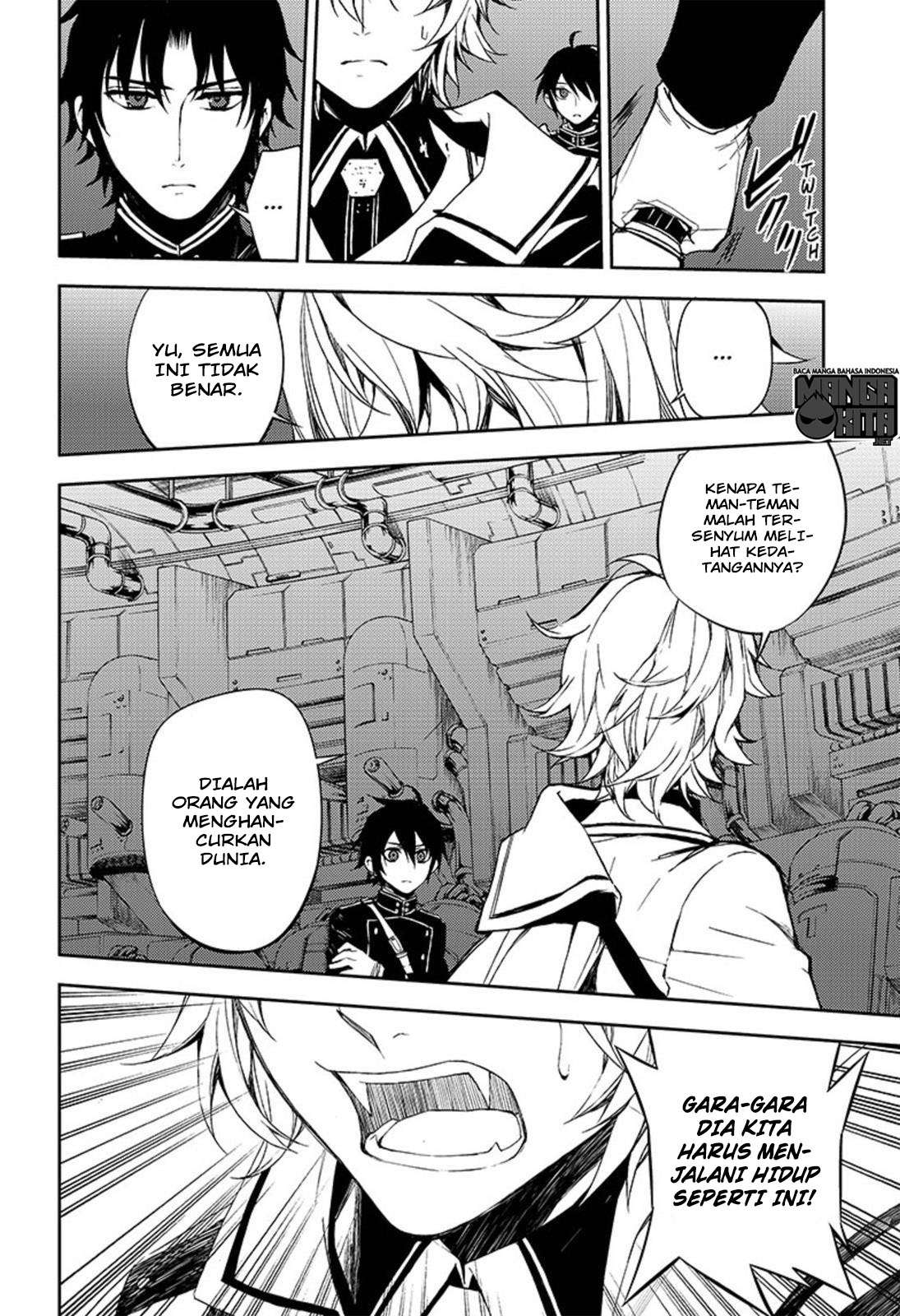 Owari no Seraph Chapter 58 Bahasa Indonesia