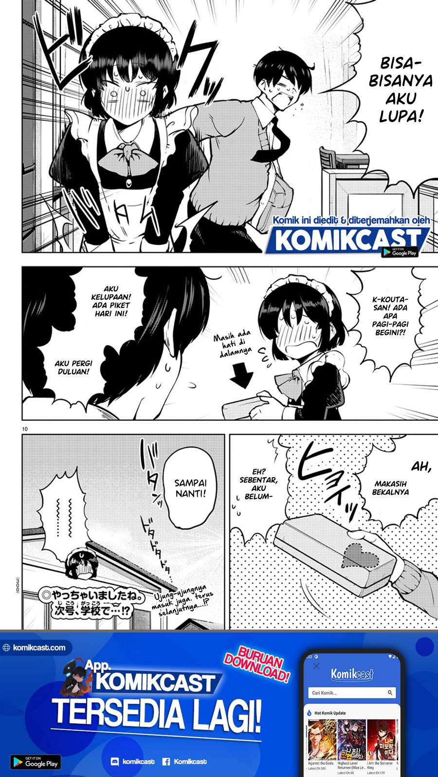 Meika-san Can’t Conceal Her Emotions Chapter 28 Bahasa Indonesia