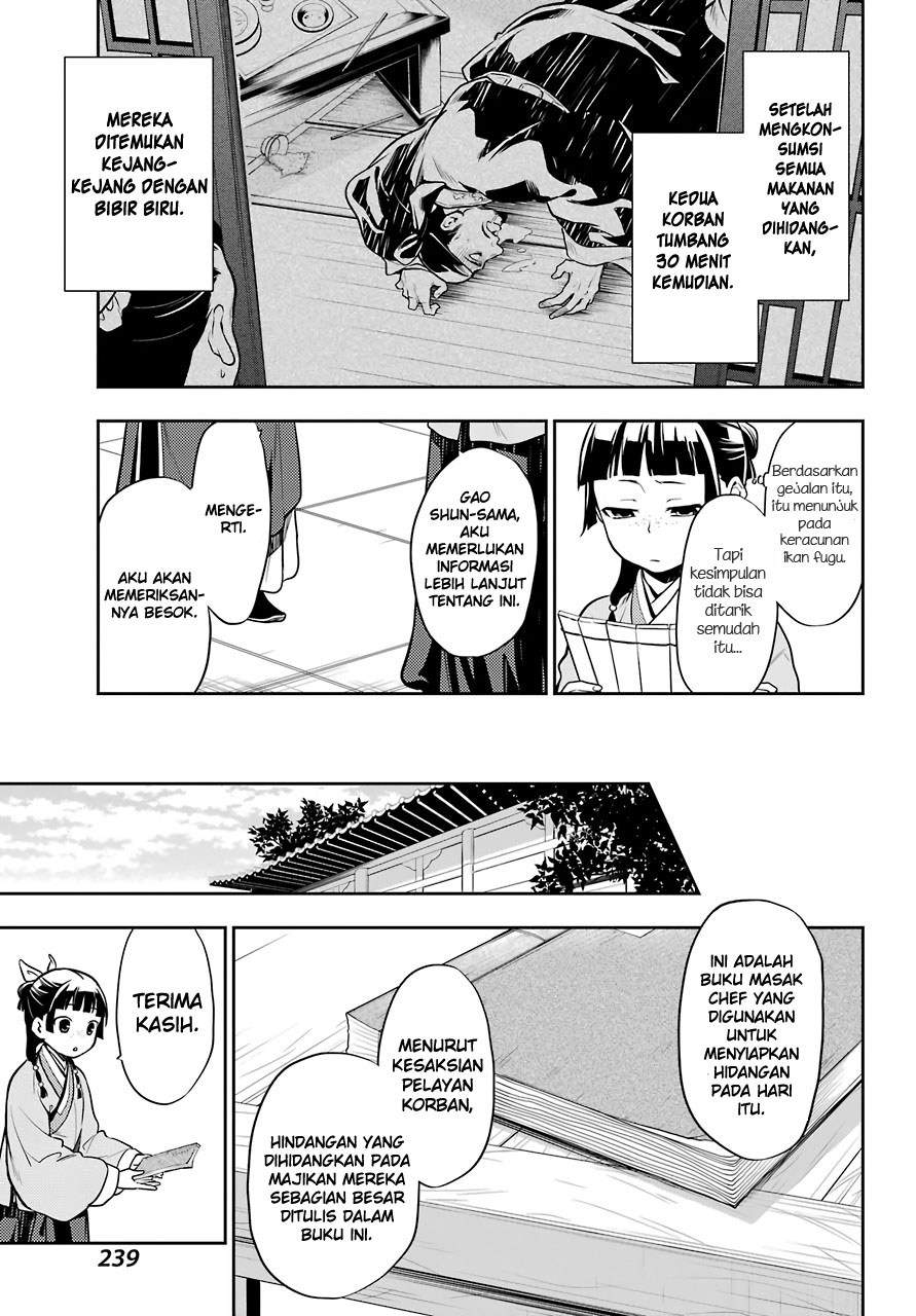 Kusuriya no Hitorigoto Chapter 25 Bahasa Indonesia