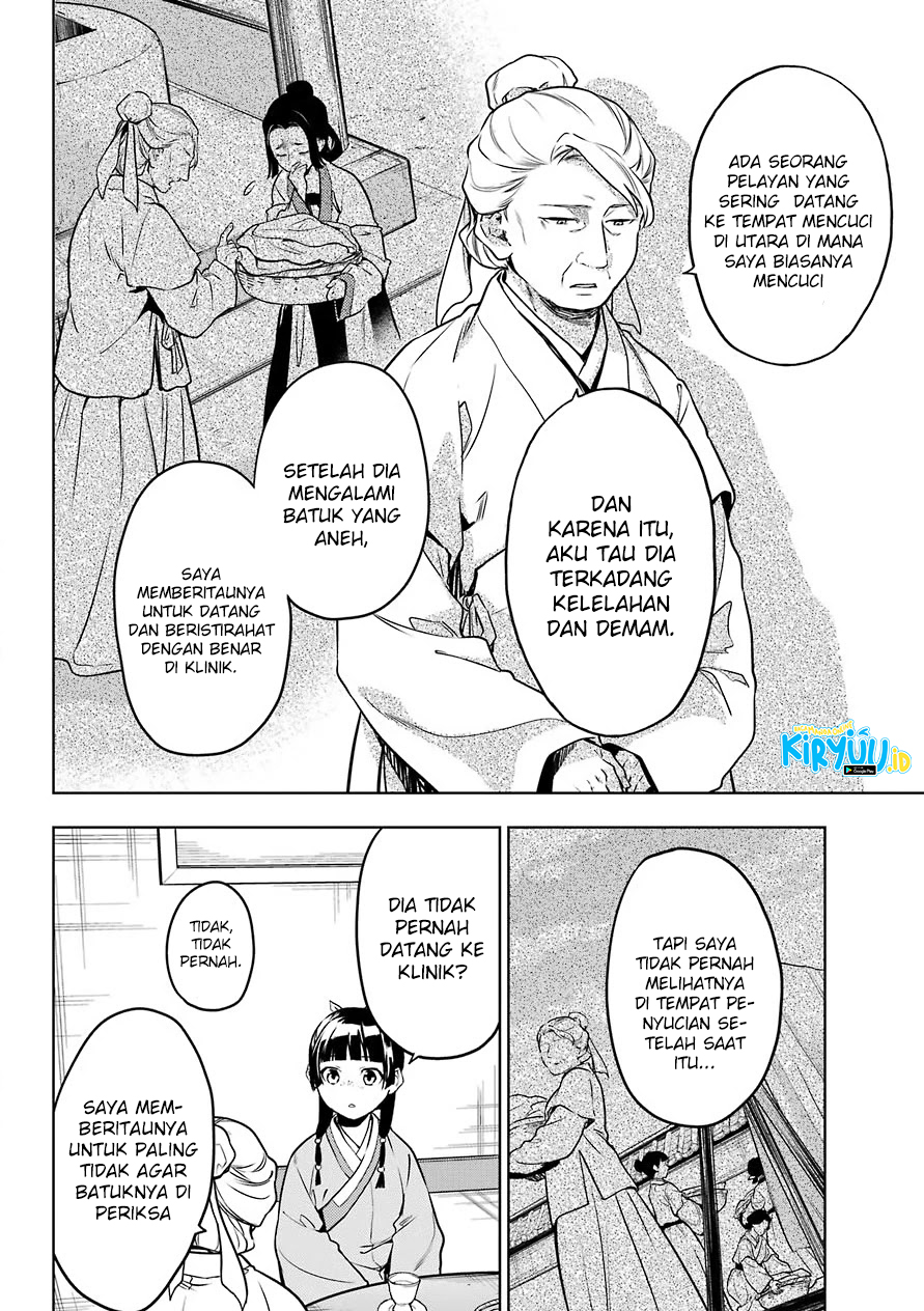 Kusuriya no Hitorigoto Chapter 50 Bahasa Indonesia