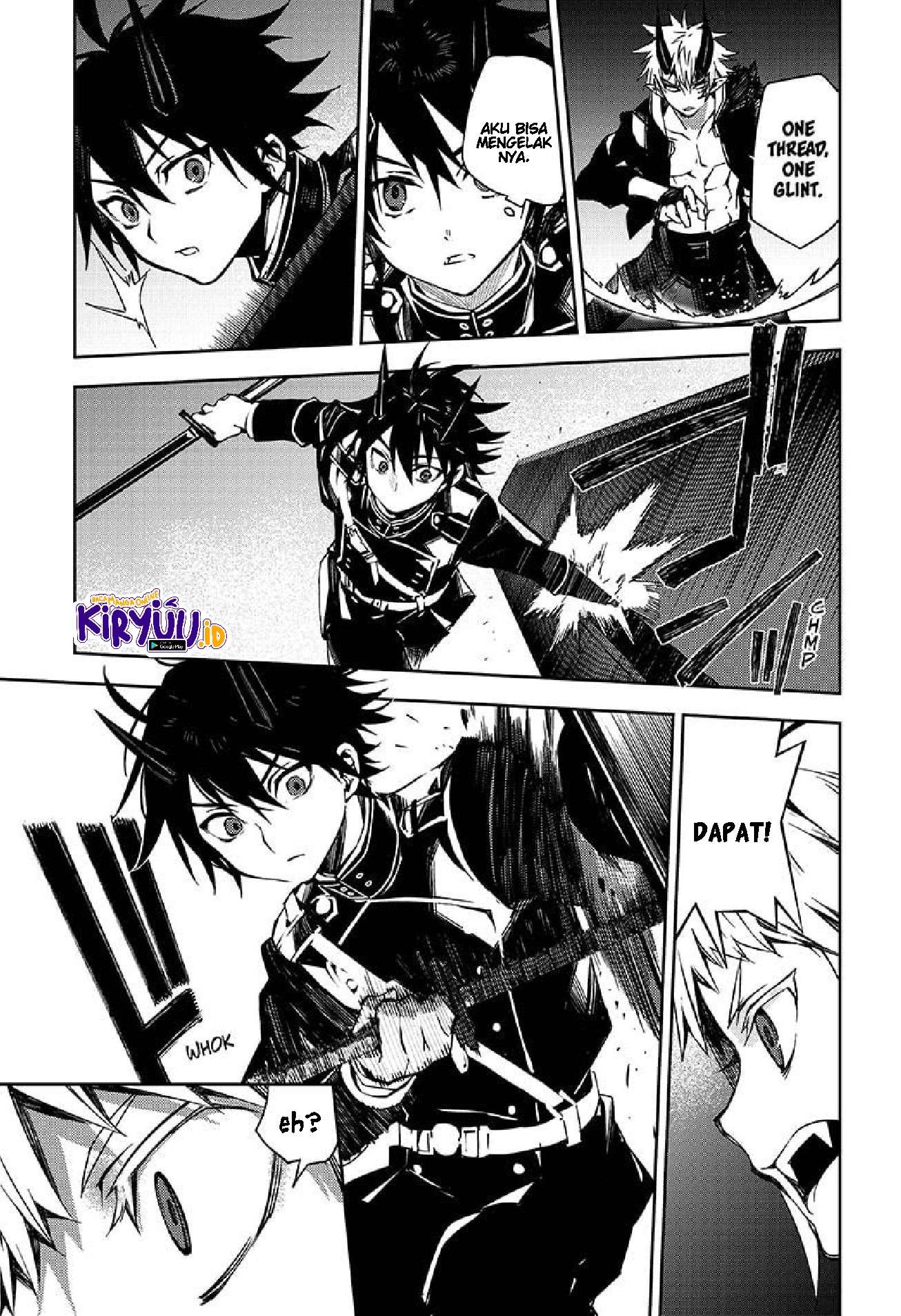 Owari no Seraph Chapter 102 Bahasa Indonesia