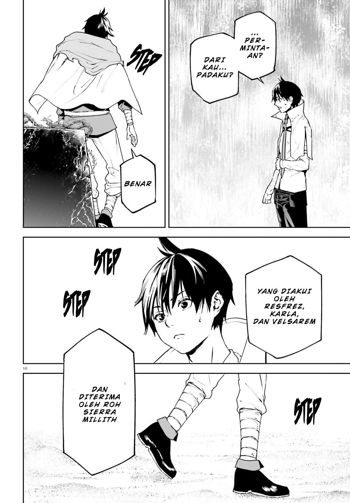 Sekai no Owari no Sekairoku Chapter 66 Bahasa Indonesia