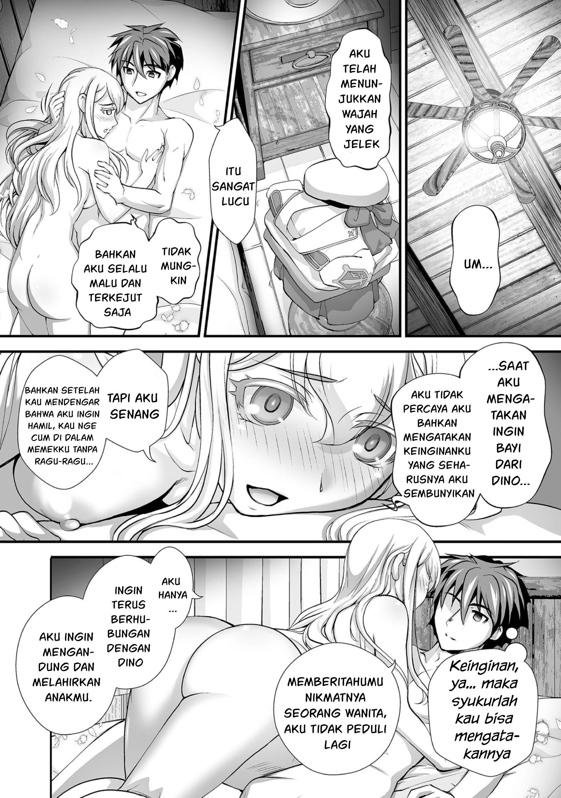 Kuchidome No Gohoubi Wa Dansou Otome To Icha Ero Desu! Chapter 15 Bahasa Indonesia