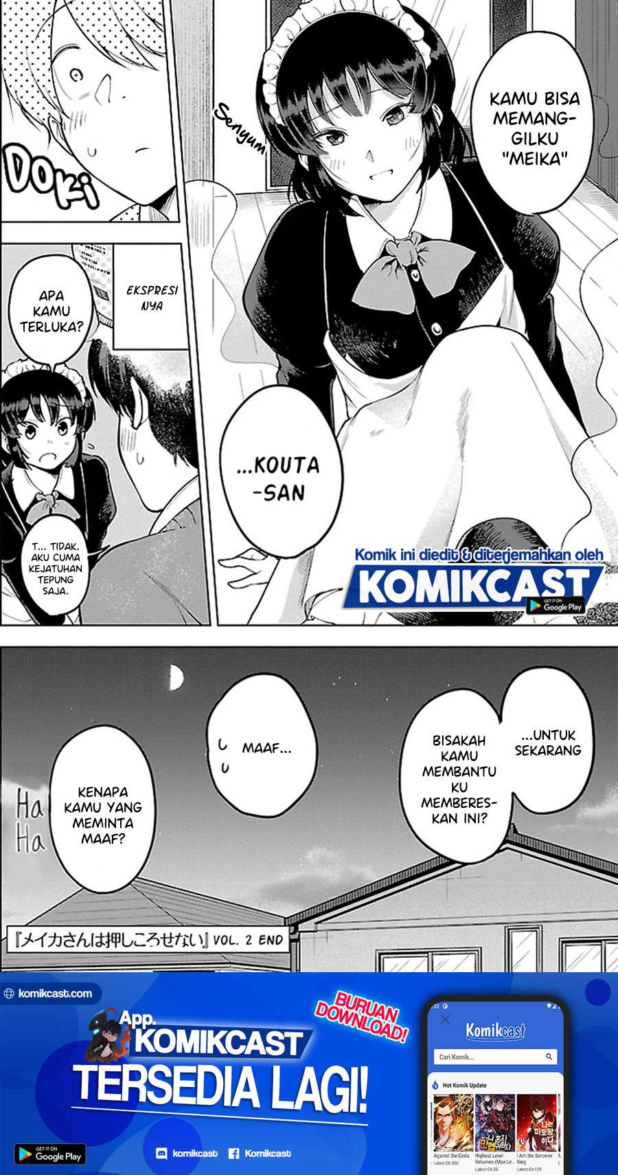 Meika-san Can’t Conceal Her Emotions Chapter 24.5 Bahasa Indonesia