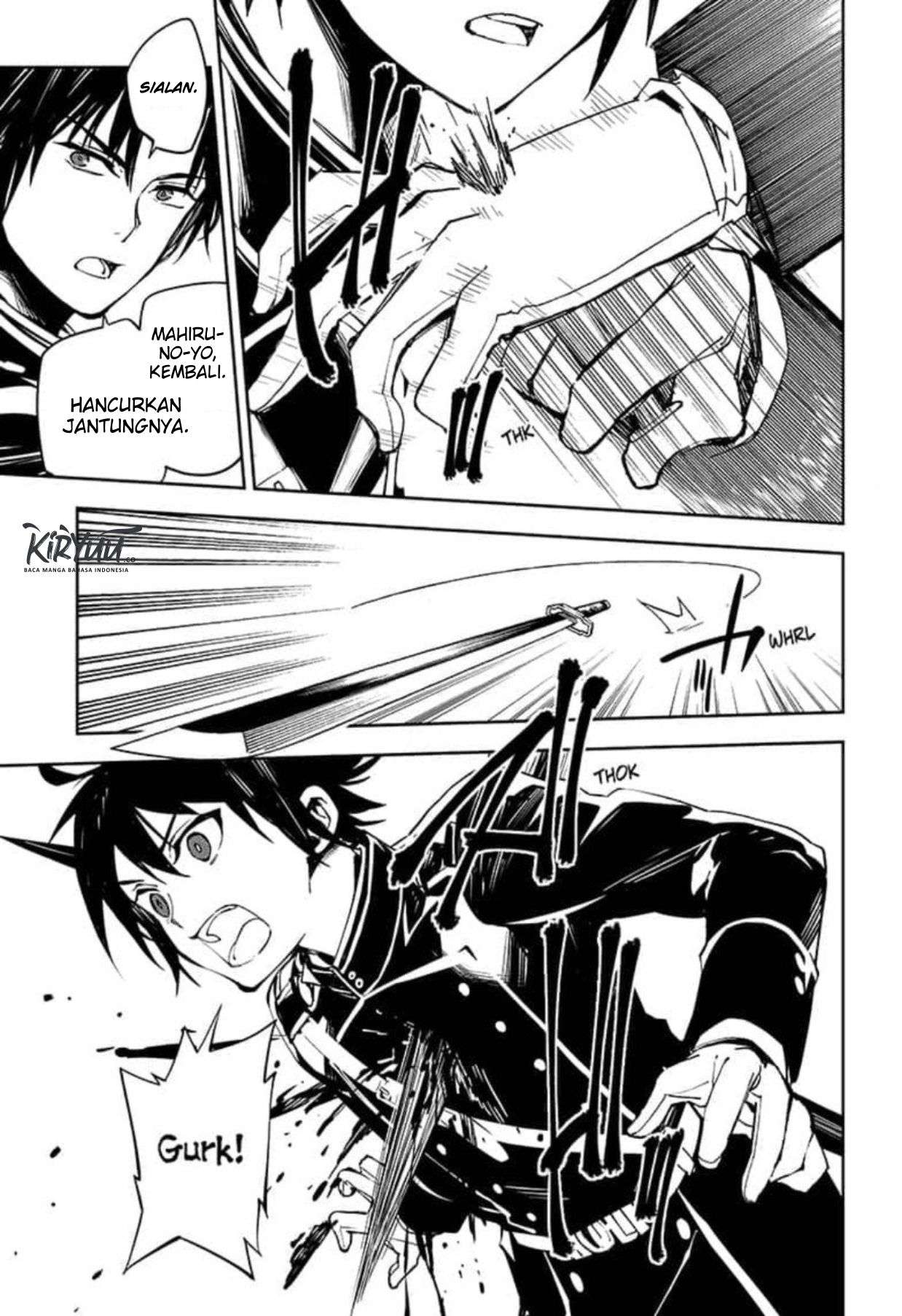 Owari no Seraph Chapter 89 Bahasa Indonesia