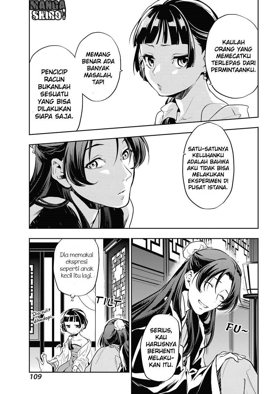 Kusuriya no Hitorigoto Chapter 20 Bahasa Indonesia