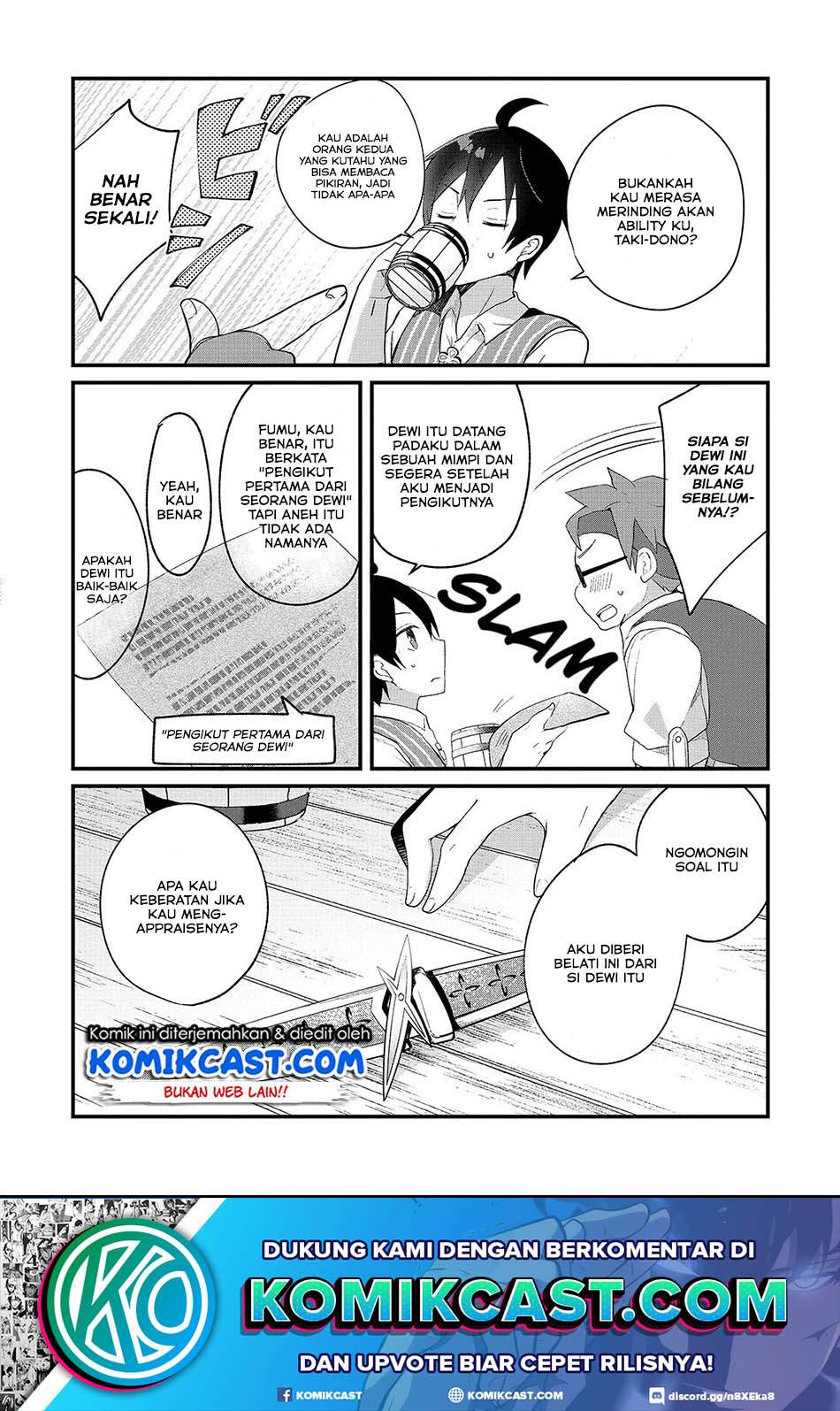 Shinja Zero no Megami-sama to Hajimeru Isekai Kouryaku Chapter 03.1 Bahasa Indonesia