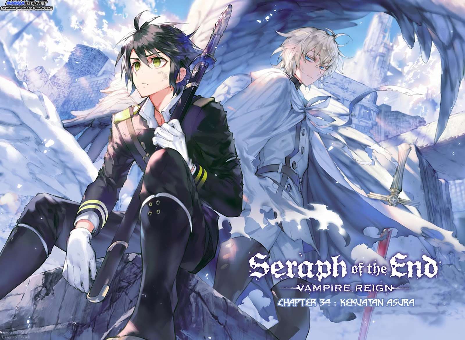 Owari no Seraph Chapter 34 Bahasa Indonesia