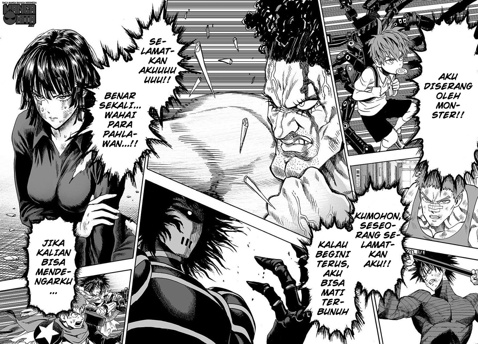 One Punch-Man Chapter 119 Bahasa Indonesia