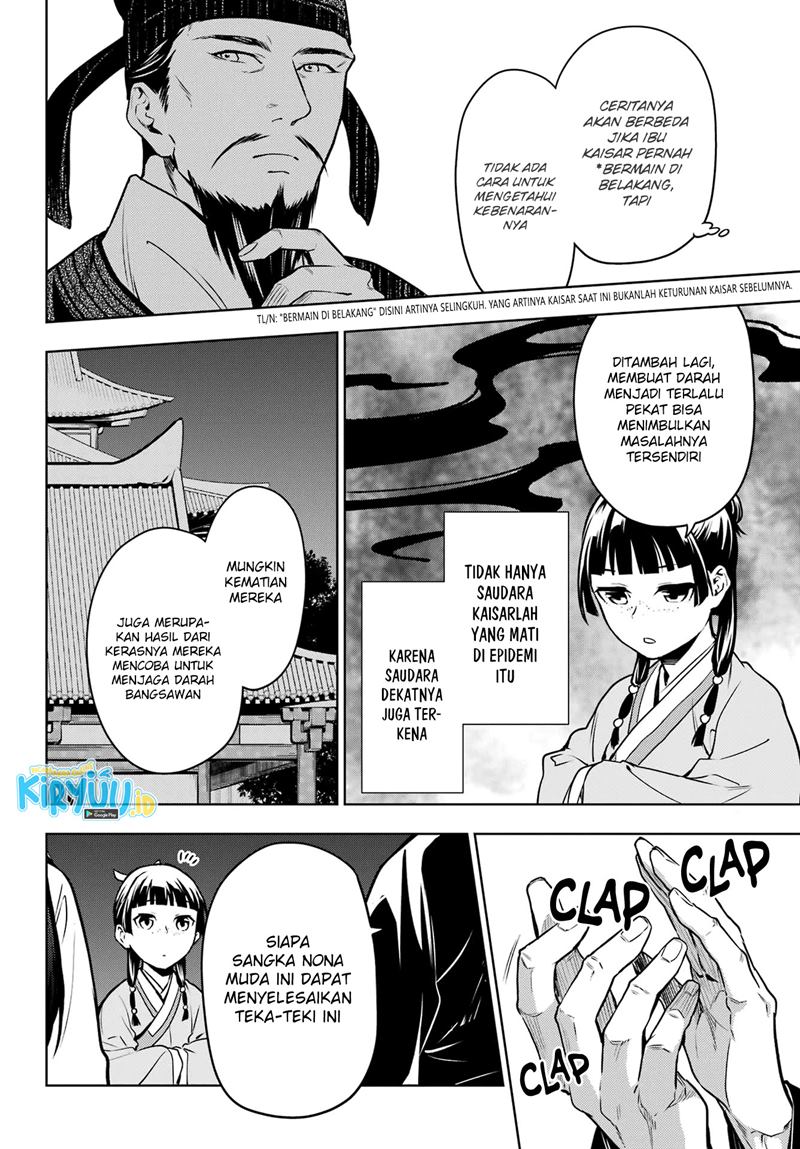 Kusuriya no Hitorigoto Chapter 53.2 Bahasa Indonesia