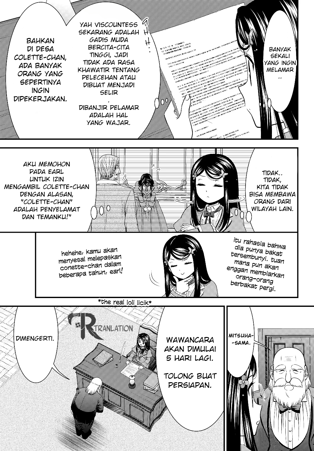 Rougo ni sonaete i sekai de 8 man-mai no kinka o tamemasu Chapter 44 Bahasa Indonesia