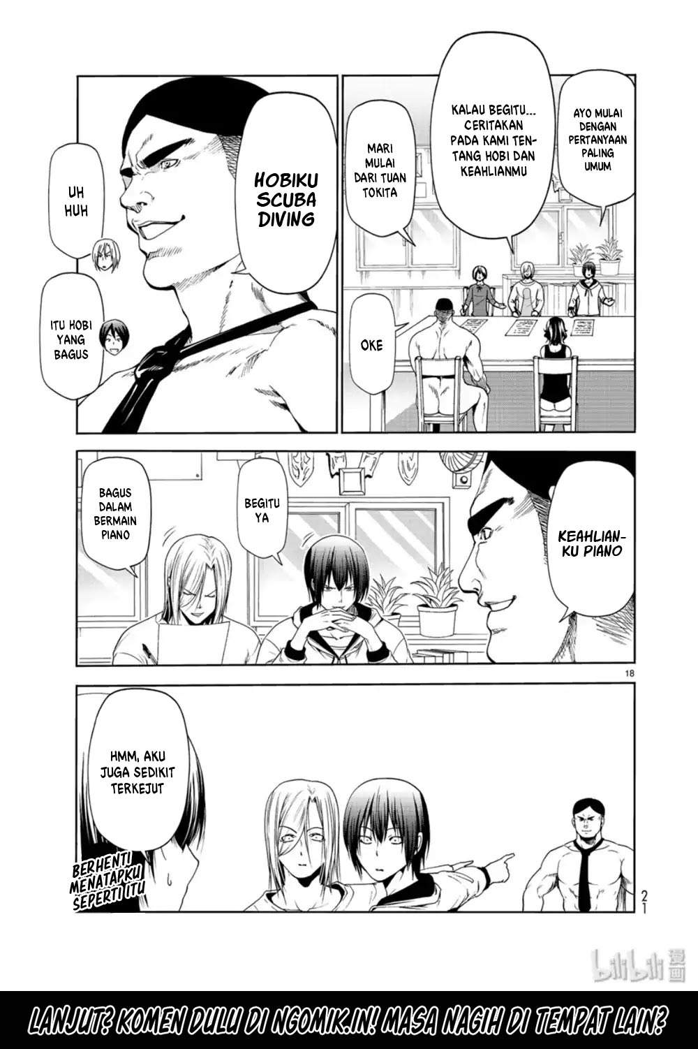 Grand Blue Chapter 58 Bahasa Indonesia