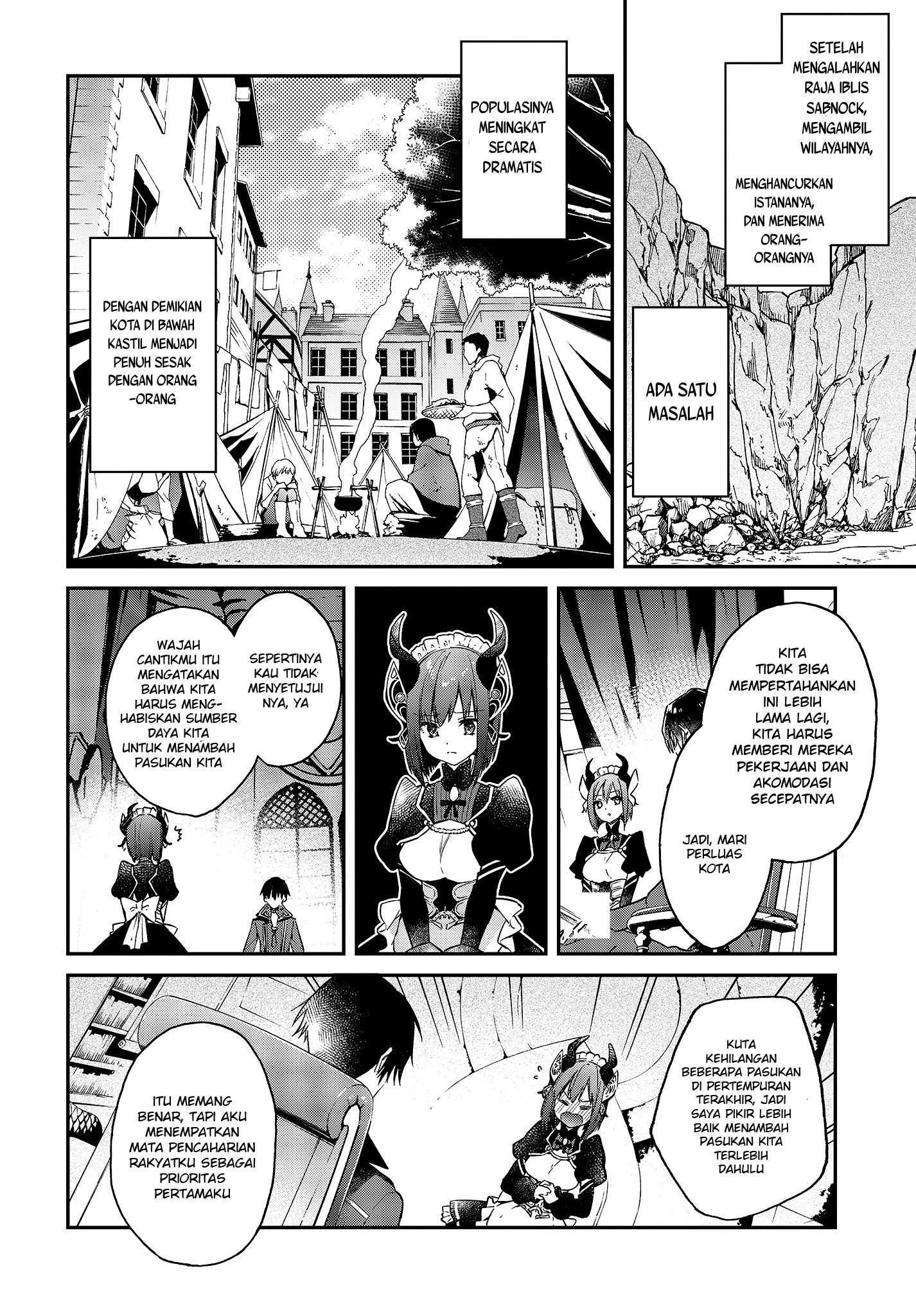 Realist Maou Niyoru Seiiki Naki Isekai Kaikaku Chapter 08 Bahasa Indonesia