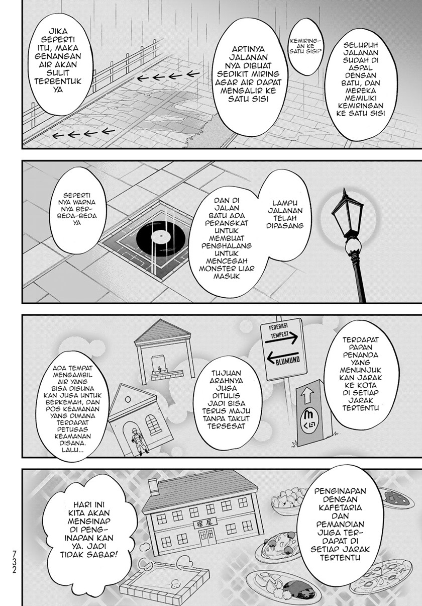 Tensei shitara Slime datta Ken Ibun: Makoku Gurashi no Trinity Chapter 44 Bahasa Indonesia