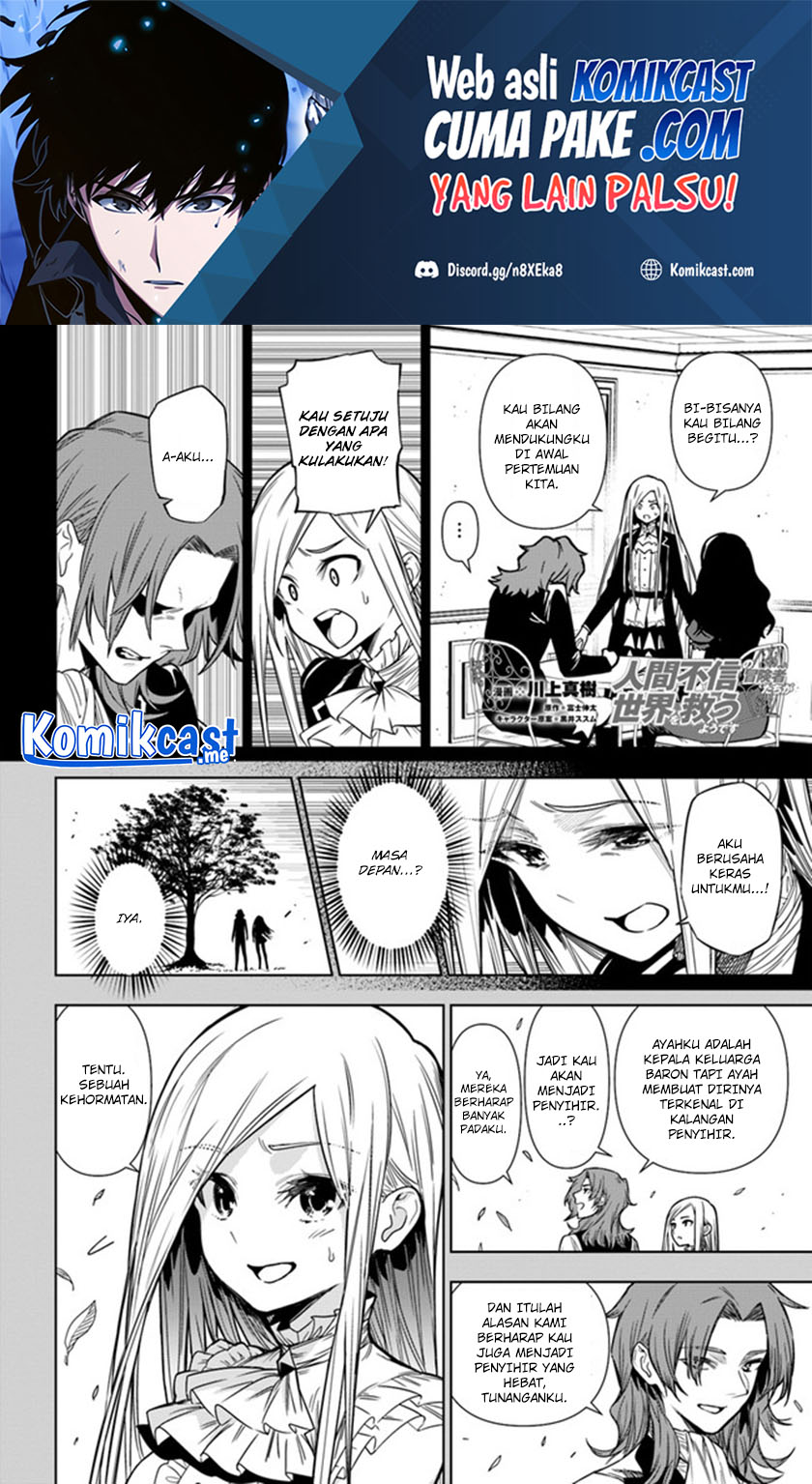 The Adventurers That Don’t Believe In Humanity Will Save The World Chapter 36.2 Bahasa Indonesia
