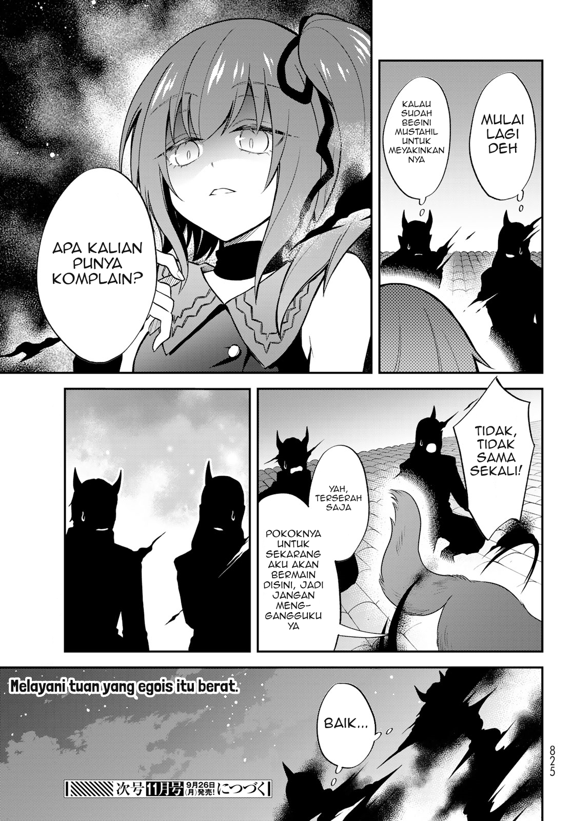 Tensei shitara Slime datta Ken Ibun: Makoku Gurashi no Trinity Chapter 46 Bahasa Indonesia