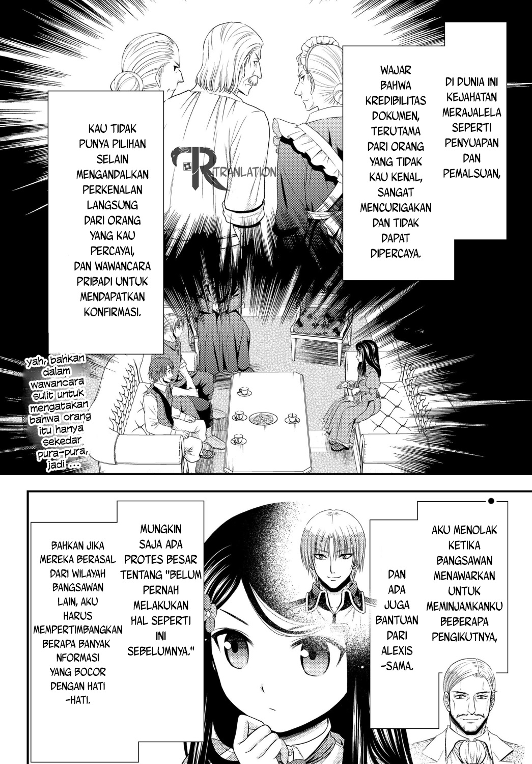 Rougo ni sonaete i sekai de 8 man-mai no kinka o tamemasu Chapter 42 Bahasa Indonesia