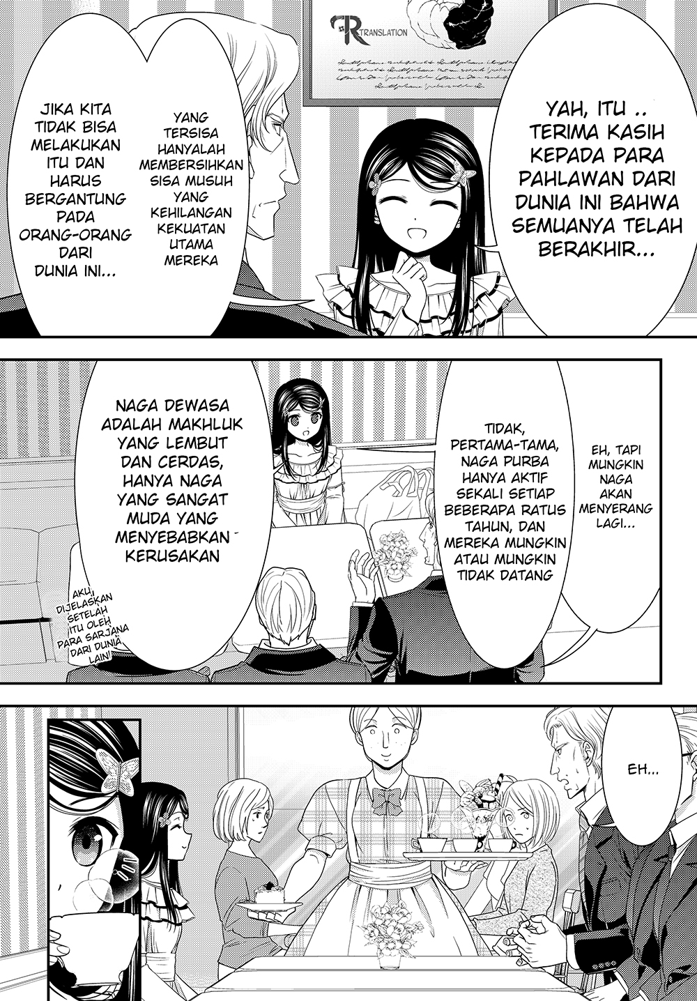 Rougo ni sonaete i sekai de 8 man-mai no kinka o tamemasu Chapter 48 Bahasa Indonesia