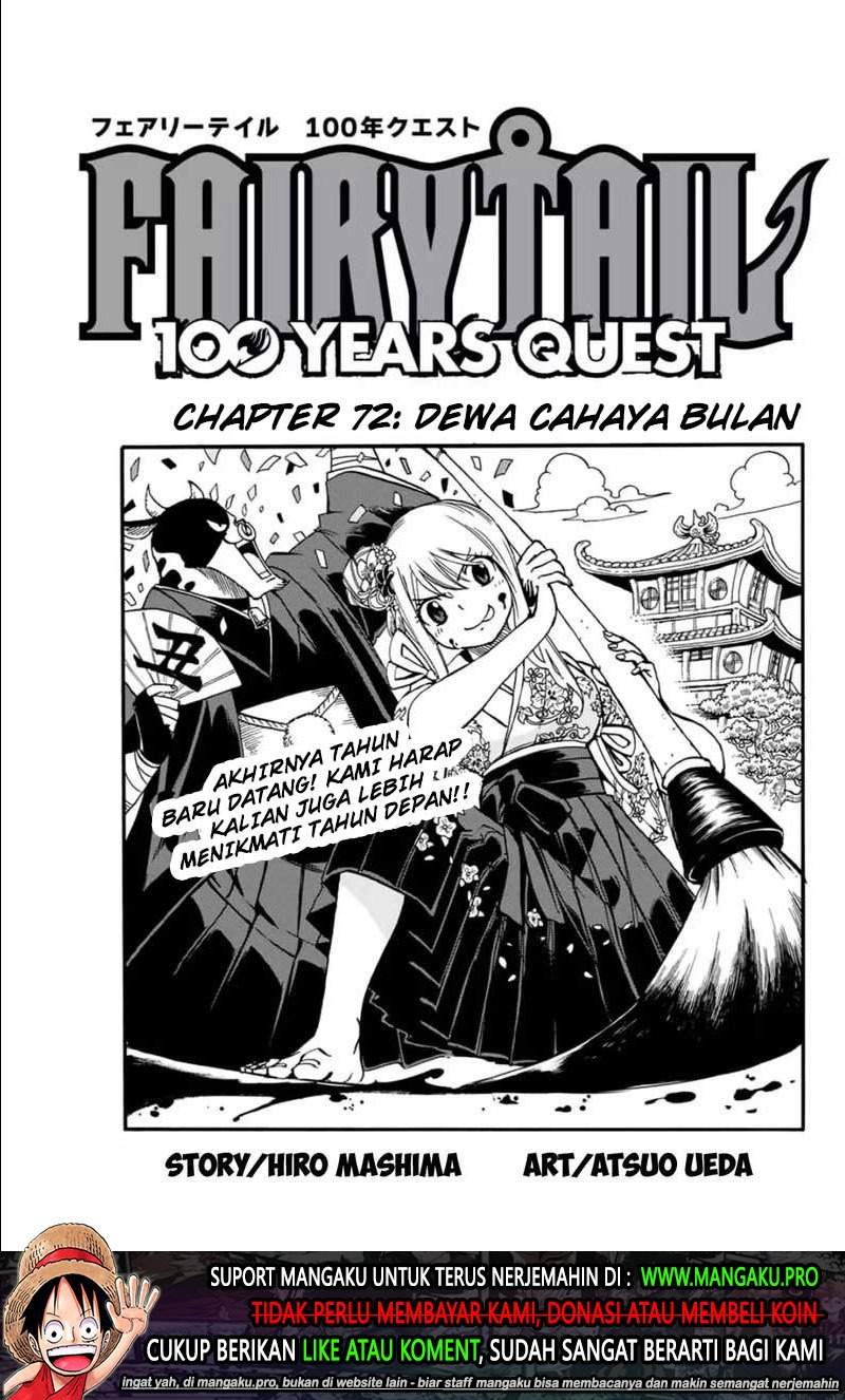 Fairy Tail: 100 Years Quest Chapter 72 Bahasa Indonesia