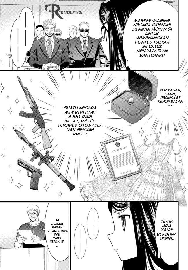 Rougo ni sonaete i sekai de 8 man-mai no kinka o tamemasu Chapter 49 Bahasa Indonesia