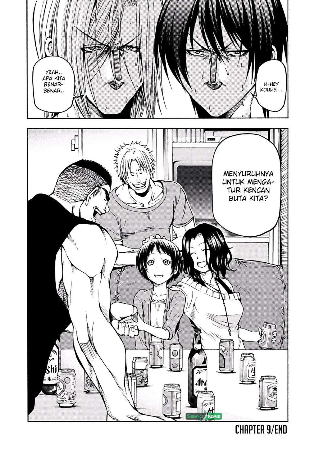 Grand Blue Chapter 09 Bahasa Indonesia