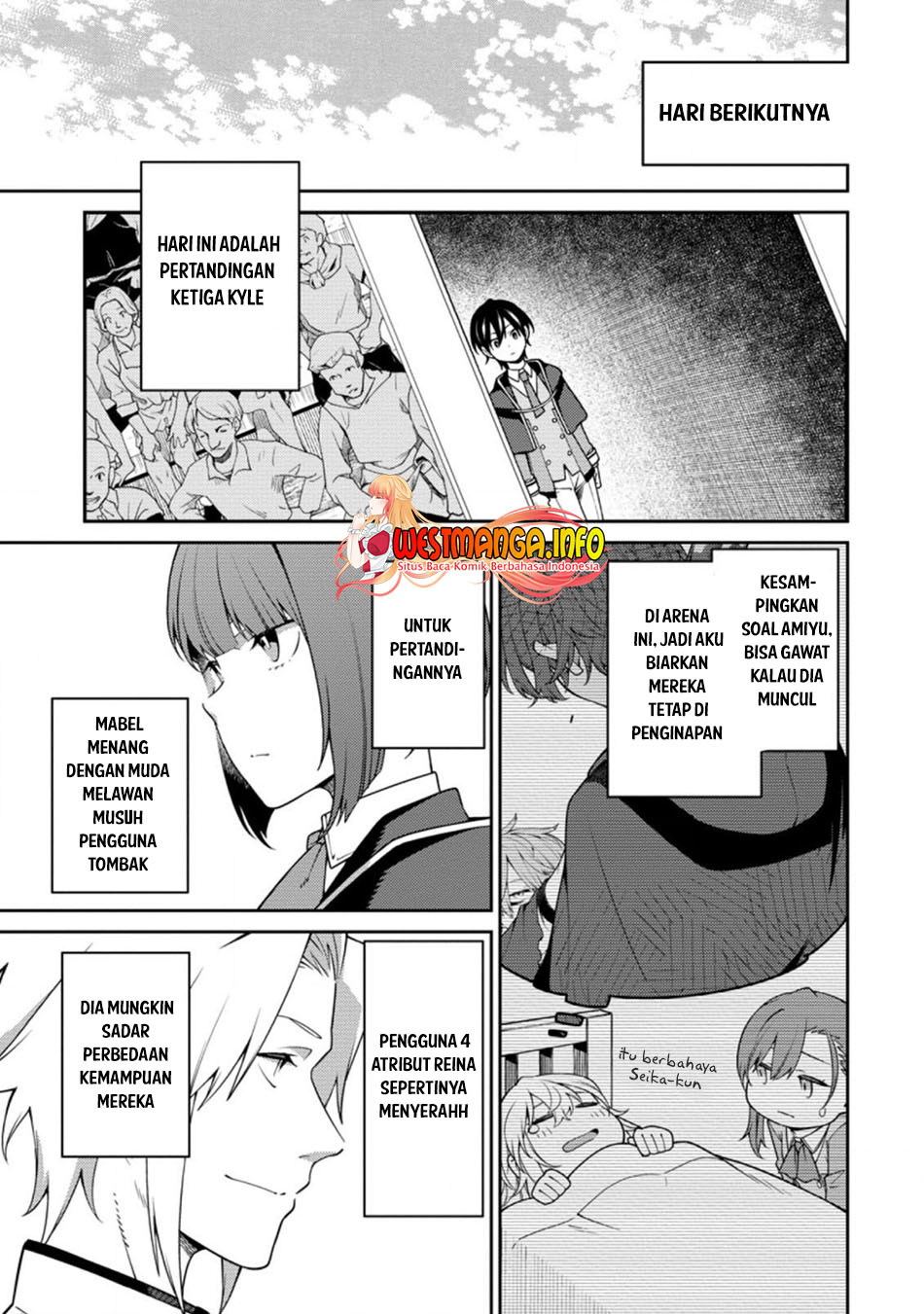 Saikyou Onmyouji no Isekai Tenseiki ~Geboku no Youkaidomo ni Kurabete Monster ga Yowaisugirundaga~ Chapter 11.1 Bahasa Indonesia