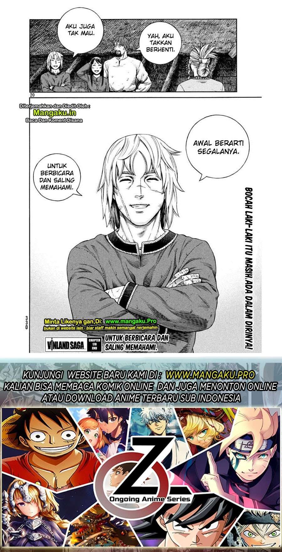 Vinland Saga Chapter 170 Bahasa Indonesia