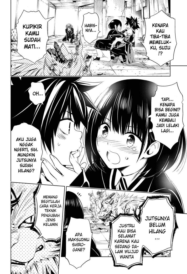 Ayakashi Triangle Chapter 21 Bahasa Indonesia