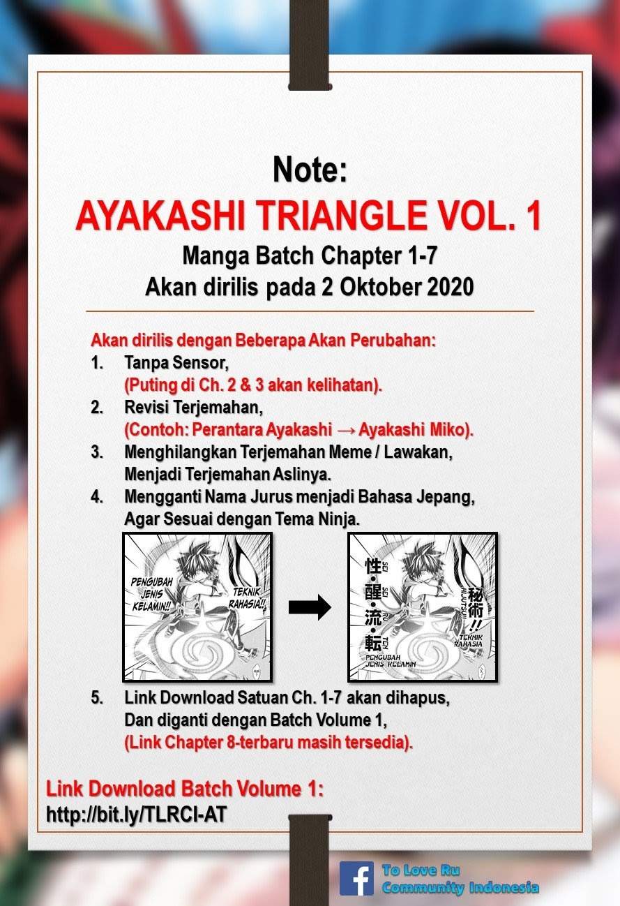 Ayakashi Triangle Chapter 12 Bahasa Indonesia