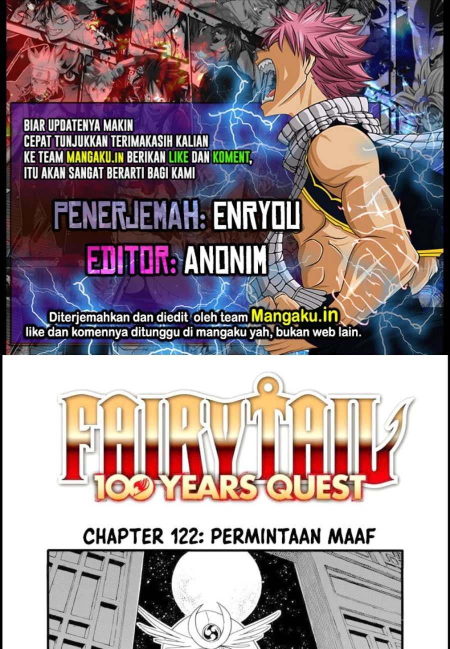 Fairy Tail: 100 Years Quest Chapter 122 Bahasa Indonesia