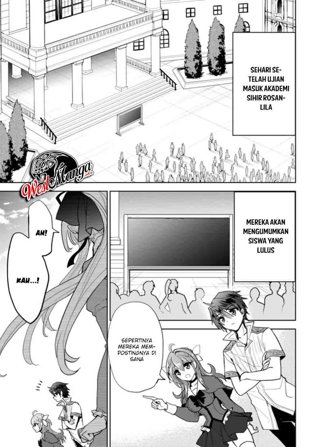 The Second Life Cheat Reincarnation Mage ~If the Strongest Reincarnated After 1000 Years, Life Would Be Too Easy~ Chapter 3.1 Bahasa Indonesia