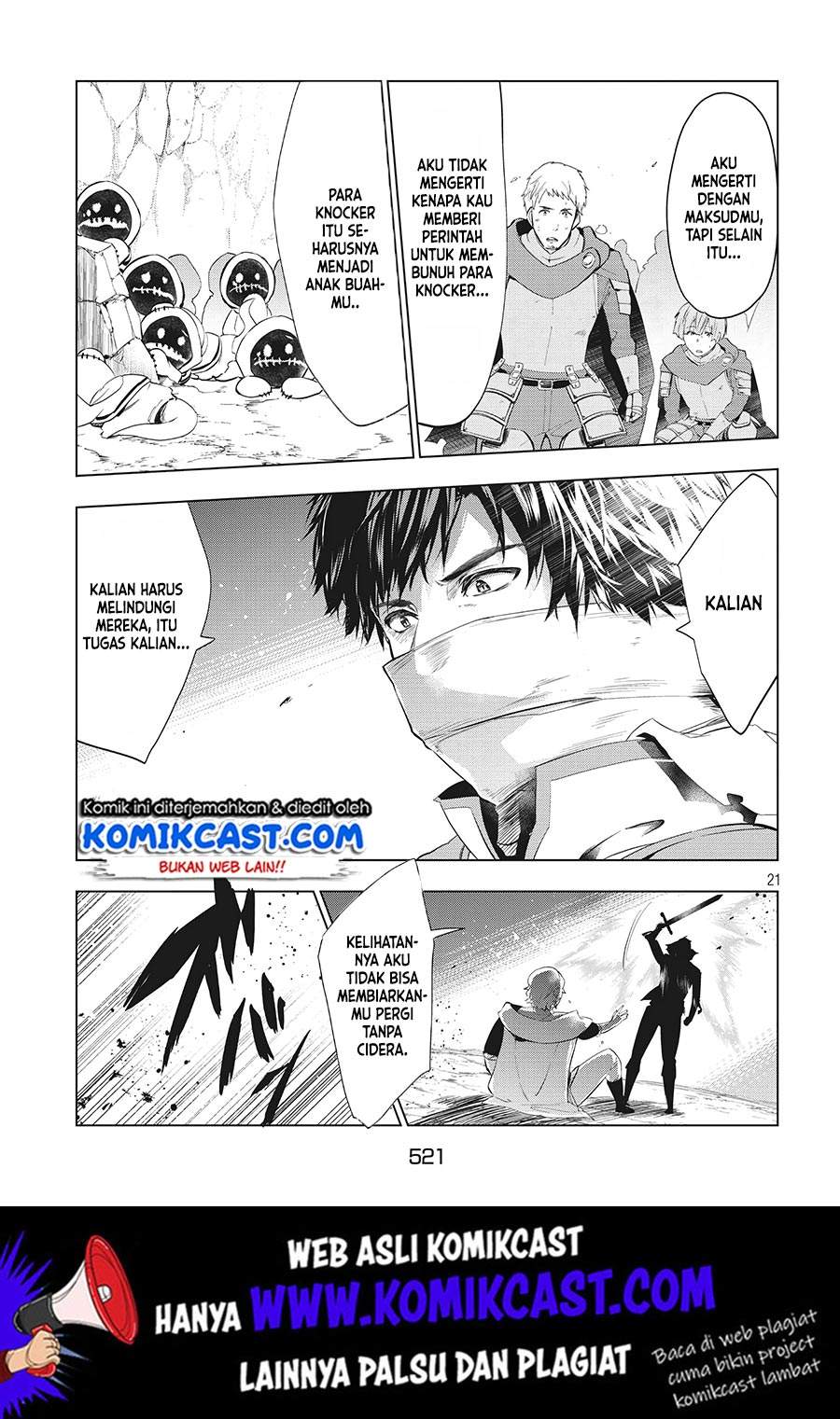 Kaiko sareta Ankoku Heishi (30-dai) no Slow na Second Life Chapter 06.2 Bahasa Indonesia