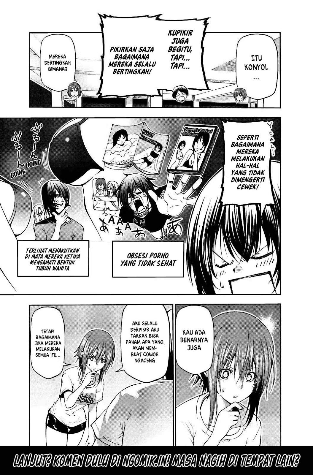 Grand Blue Chapter 55 Bahasa Indonesia