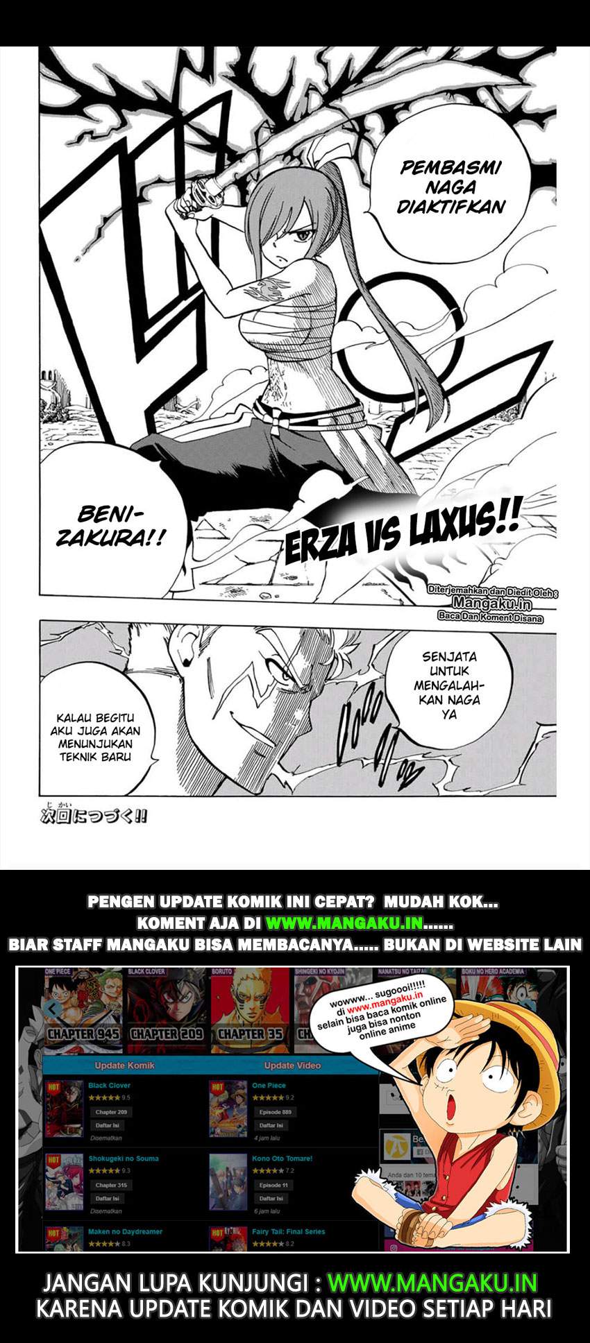 Fairy Tail: 100 Years Quest Chapter 43 Bahasa Indonesia