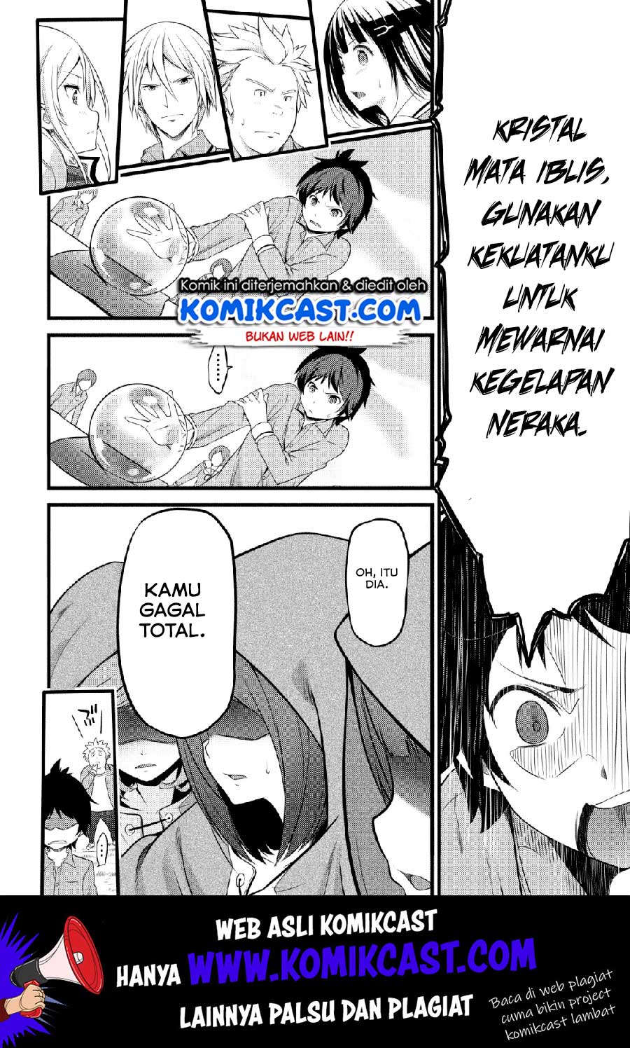 Hazure Hantei kara Hajimatta Cheat Majutsushi Seikatsu Chapter 01 Bahasa Indonesia