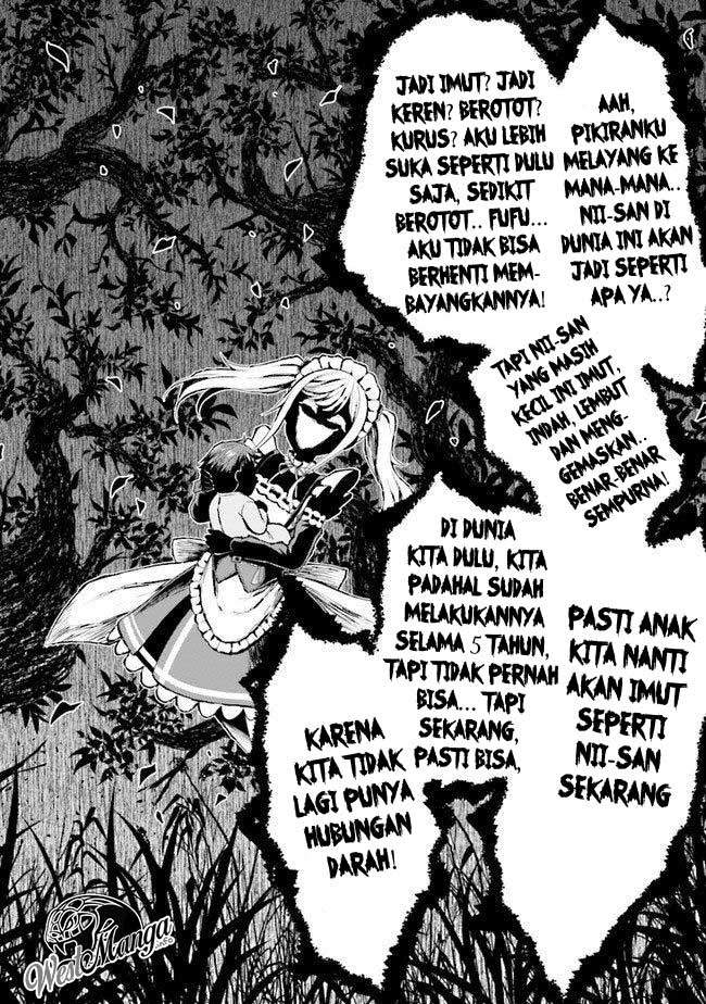 Tensei Gotoki de Nigerareru to demo, Nii-san? Chapter 02.1 Bahasa Indonesia