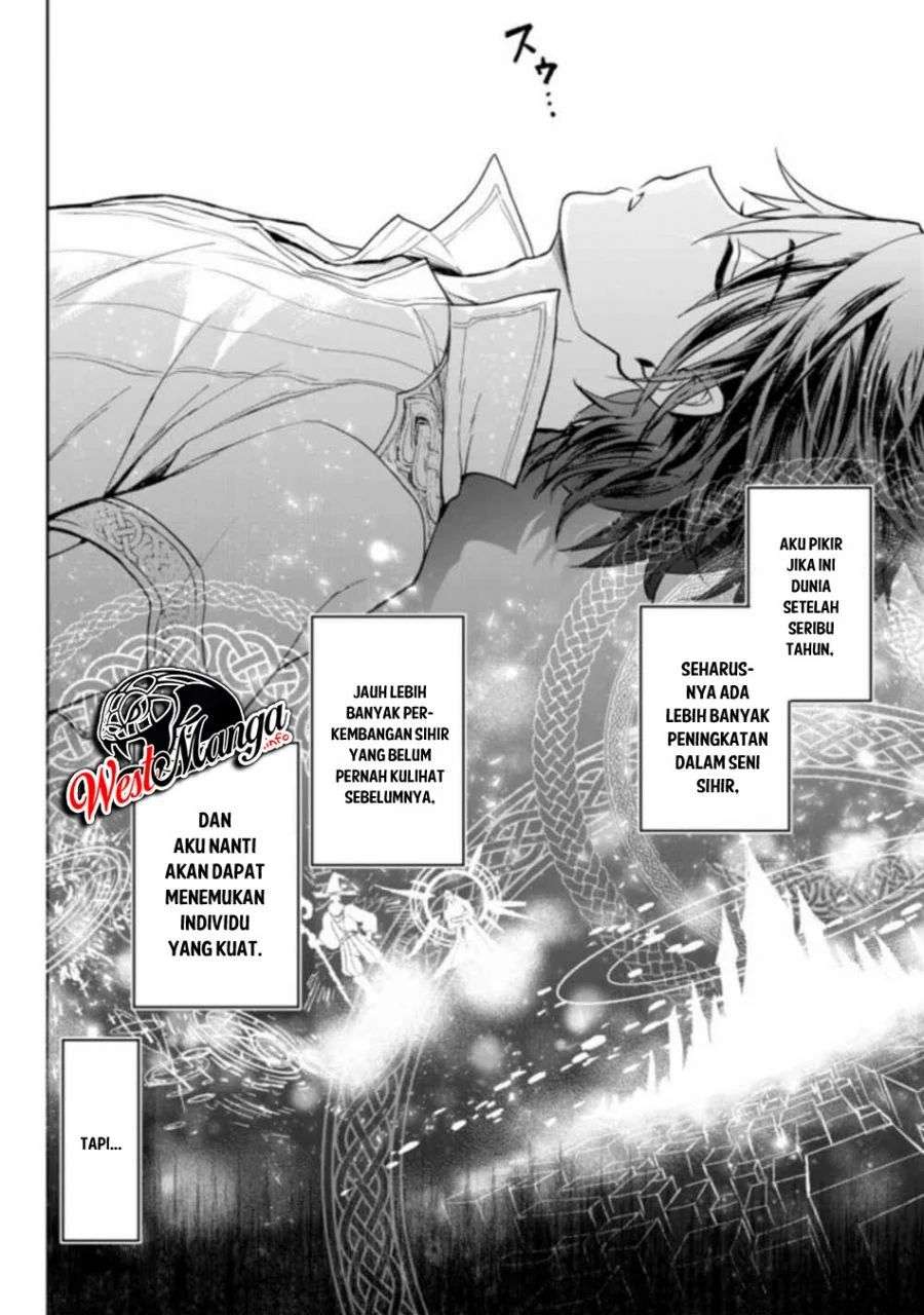 The Second Life Cheat Reincarnation Mage ~If the Strongest Reincarnated After 1000 Years, Life Would Be Too Easy~ Chapter 1.3 Bahasa Indonesia