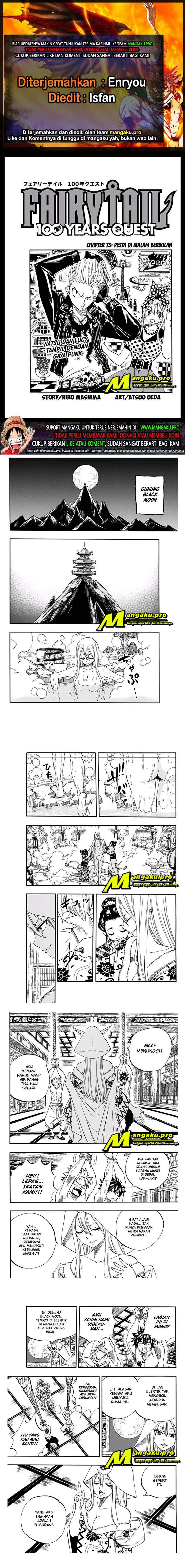 Fairy Tail: 100 Years Quest Chapter 73 Bahasa Indonesia