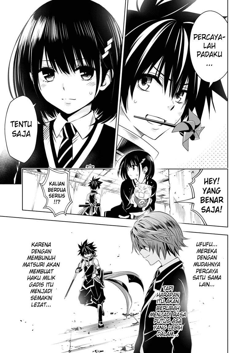 Ayakashi Triangle Chapter 21 Bahasa Indonesia