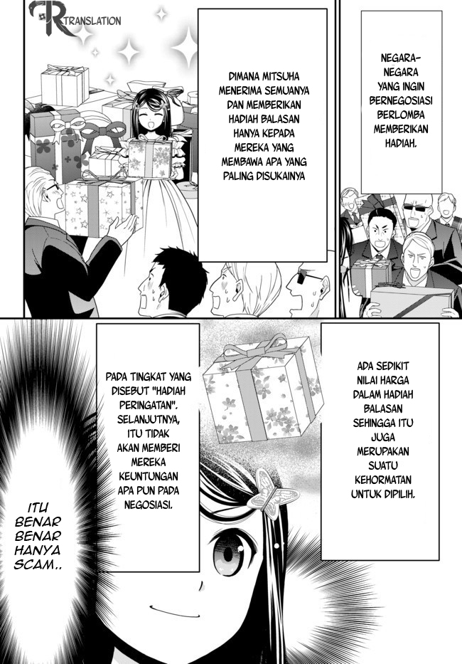 Rougo ni sonaete i sekai de 8 man-mai no kinka o tamemasu Chapter 49 Bahasa Indonesia