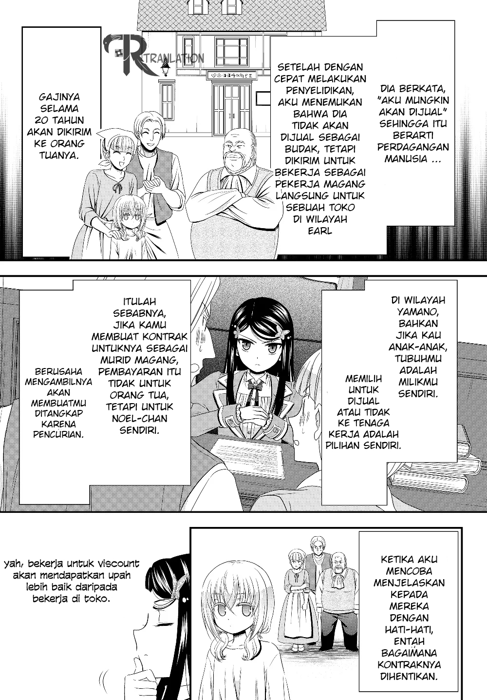 Rougo ni sonaete i sekai de 8 man-mai no kinka o tamemasu Chapter 44 Bahasa Indonesia