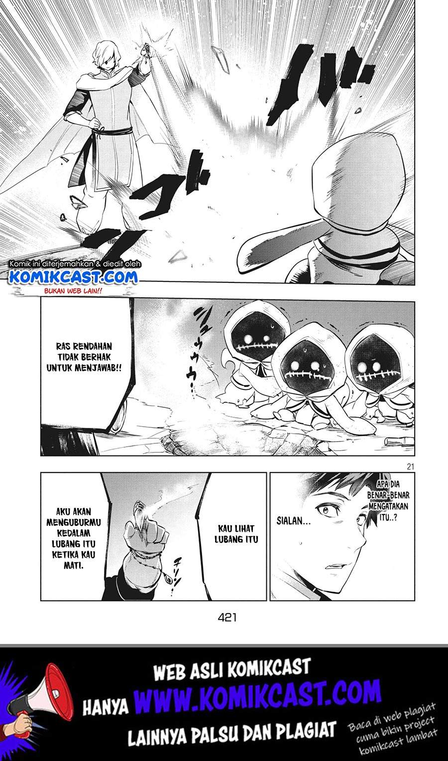 Kaiko sareta Ankoku Heishi (30-dai) no Slow na Second Life Chapter 05.2 Bahasa Indonesia