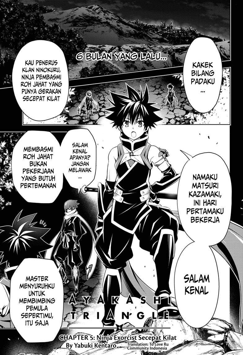 Ayakashi Triangle Chapter 05 Bahasa Indonesia