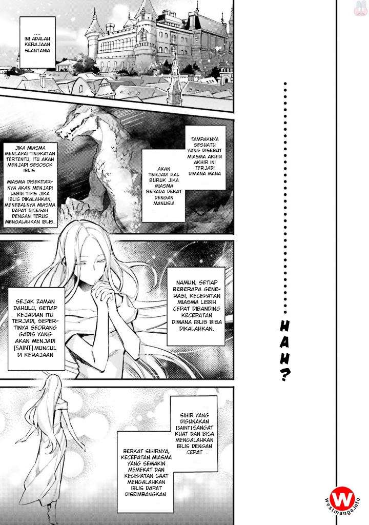 Seijo no Maryoku wa Bannou Desu Chapter 1.1 Bahasa Indonesia