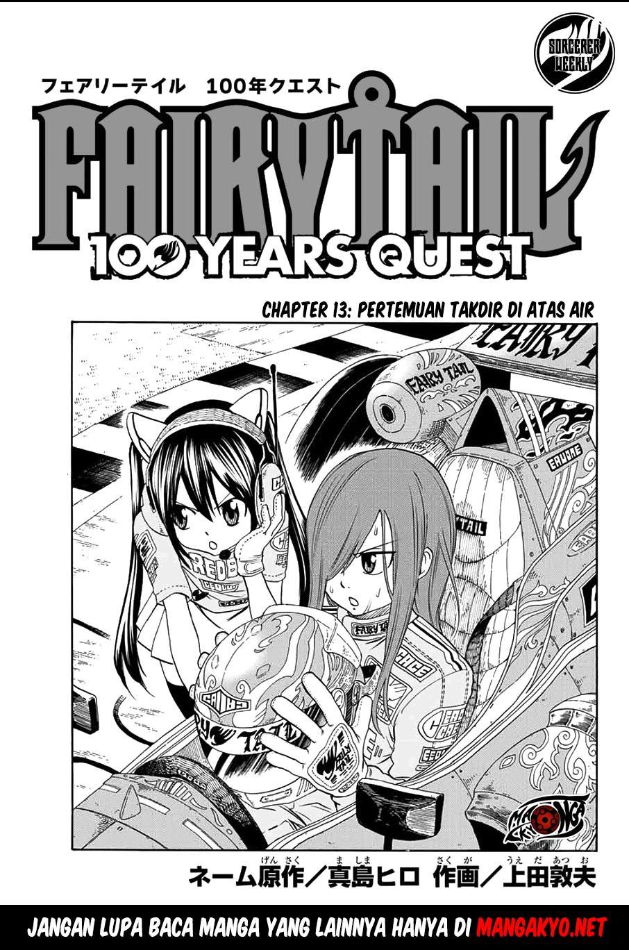 Fairy Tail: 100 Years Quest Chapter 13 Bahasa Indonesia