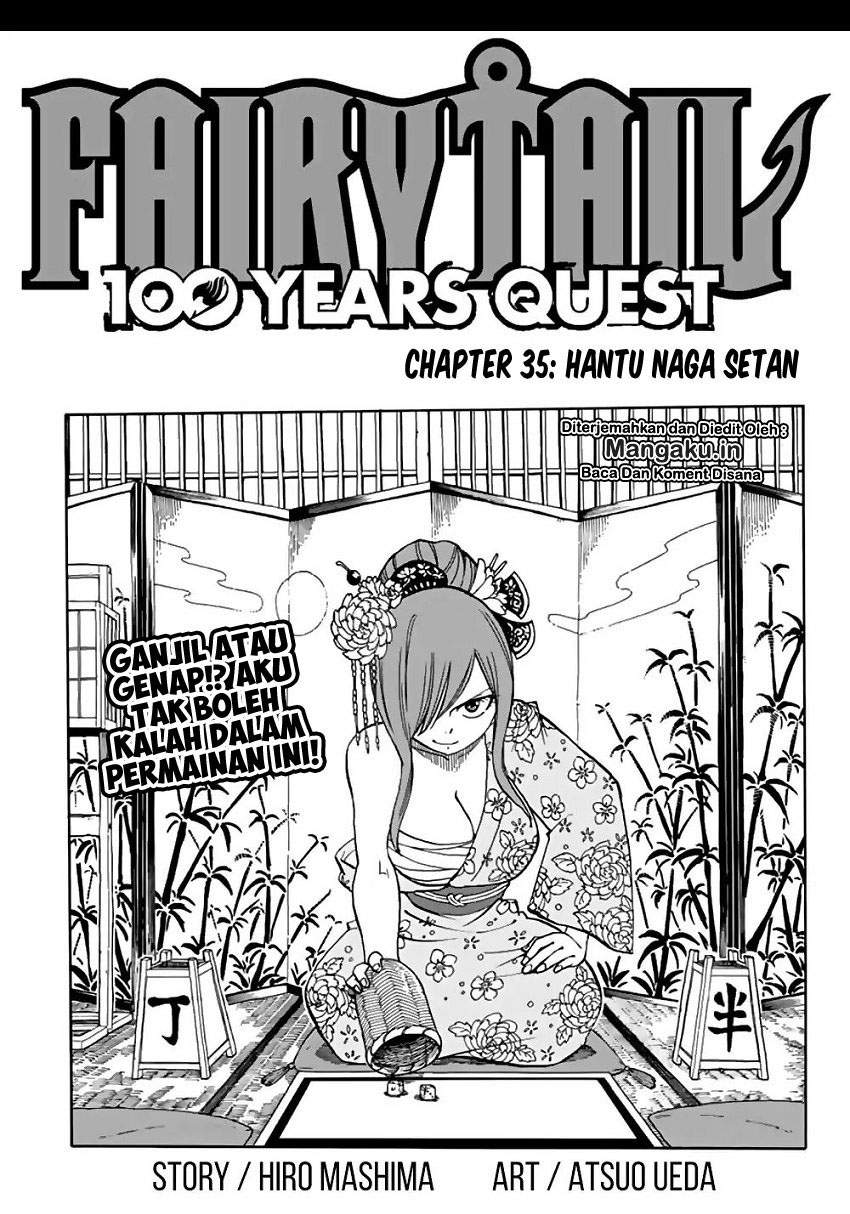 Fairy Tail: 100 Years Quest Chapter 35 Bahasa Indonesia